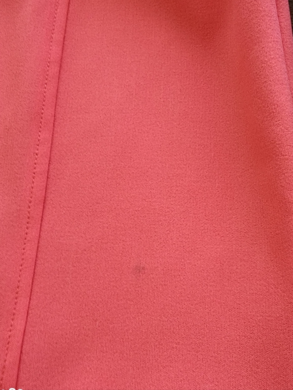 Evan Picone Black Label coral, cream & black colorblock midi dress size 16 - Picture 15 of 16
